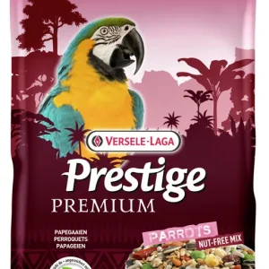 VERSELE-LAGA Prestige Premium Papageien ohne Nüsse 2kg Vogelfutter Neue Kollektion